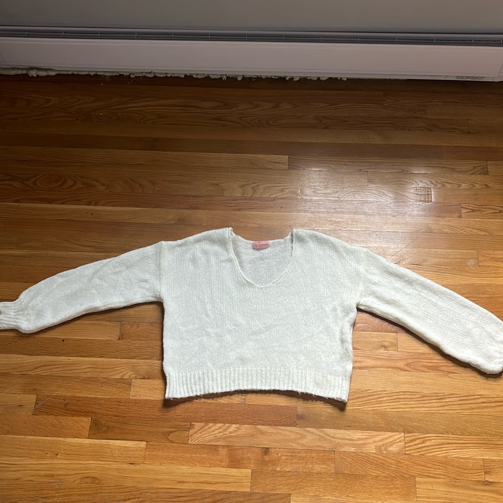 White sweater